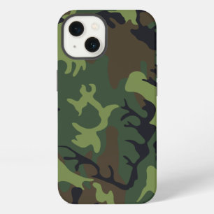 Grüner Militär Tarnanzug Wald iPhone Hülle
