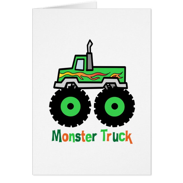 Grüner Monster-LKW (Vorne)