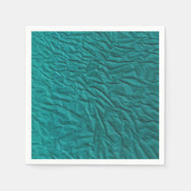 Grüner Napkin mit gepflastertem Design