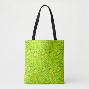 Grüner Neon Tasche