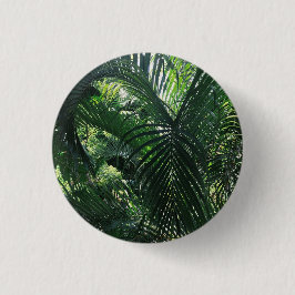 Grüner Palme-Knopf Button