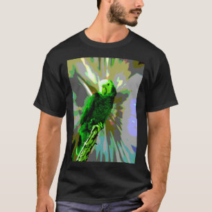Grüner Papagei 6537 T-Shirt