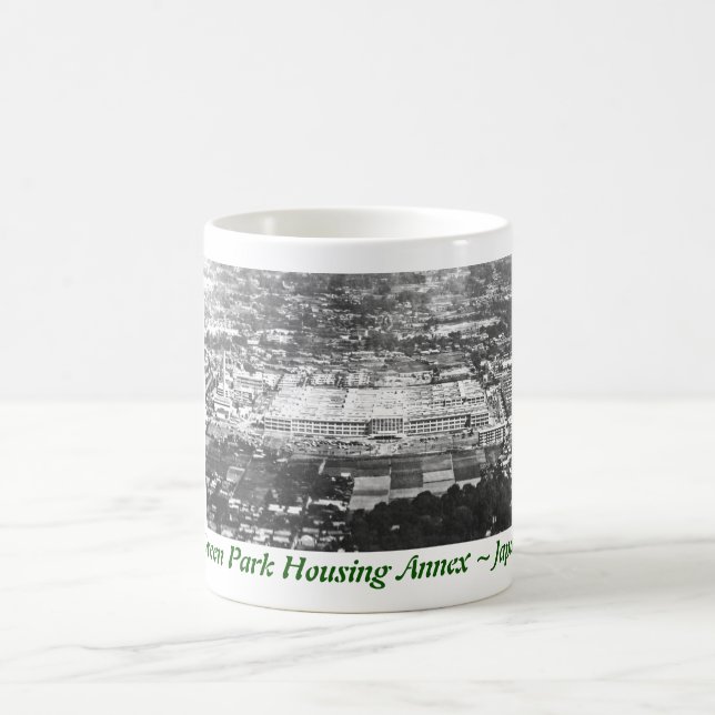 Grüner Park-Wohnungs-Anhang Japan 1953-1973 Kaffeetasse (Mittel)