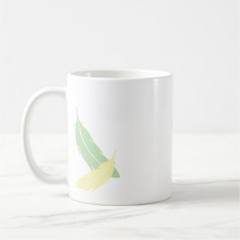 Grüner Pastellparakeet Tasse