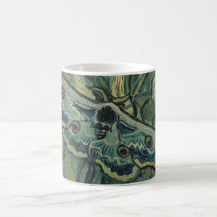 Grüner Pfau (Kaiser) Falter von Vincent van Gogh Kaffeetasse