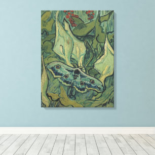 Grüner Pfau (Kaisermotte) von Vincent van Gogh Leinwanddruck