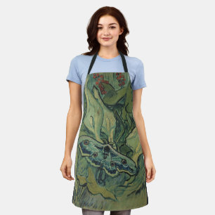 Grüner Pfau (Kaisermotte) von Vincent van Gogh Schürze