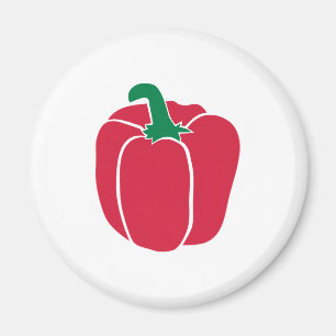 Grüner Pfeffer Magnet