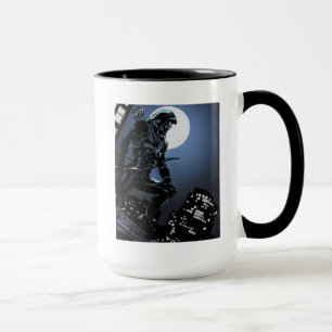 Grüner Pfeil des Pfeil-  im Mondschein Tasse