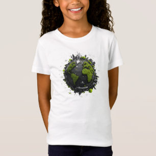 Grüner Planet Erde  T-Shirt