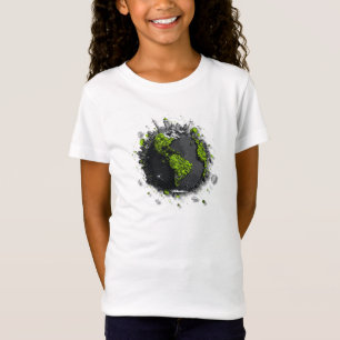 Grüner Planet Erde  T-Shirt
