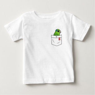 Grüner Pocksittich Baby T-shirt