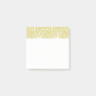 Grüner Post-it-Hinweis für Lotus-Blume Post-it Klebezettel