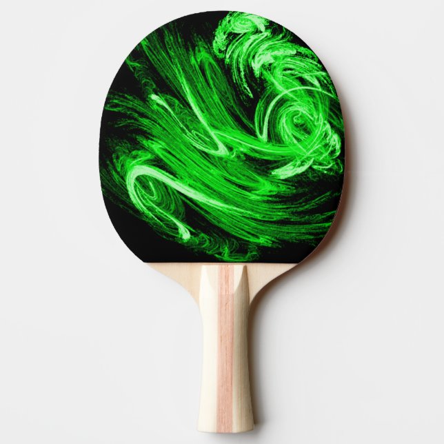 Grüner Rauch Tischtennis Schläger (Rückseite)