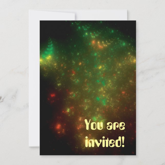 Grüner Raum Einladung (Vorderseite)