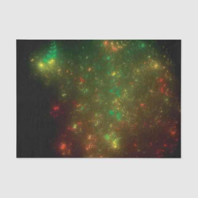 Grüner Raum Seidenpapier (Vorderseite)