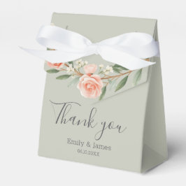 Grüner, romantischer Rose-Kranz Geschenkschachtel