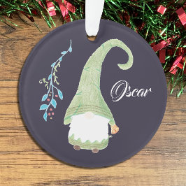 Grüner Schwedischer Zwerg Weihnachtsschmuck Ornament