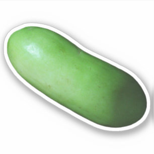 Grüner Squash (Wintermelon) Aufkleber