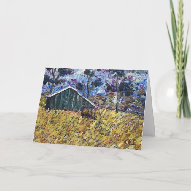 Grüner Stall Karte (Vorderseite)