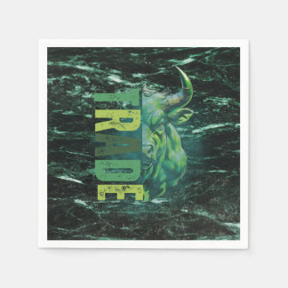 Grüner Stier | Handelsdesign | Marmor Serviette