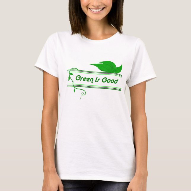 Grüner T - Shirt (Vorderseite)
