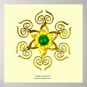 GRÜNER TALISMAN POSTER