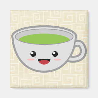 Grüner Tee Magnet
