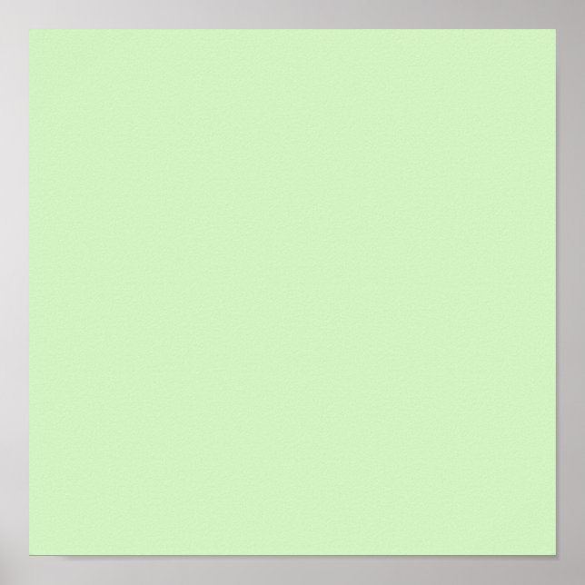 Grüner Tee Poster (Vorne)