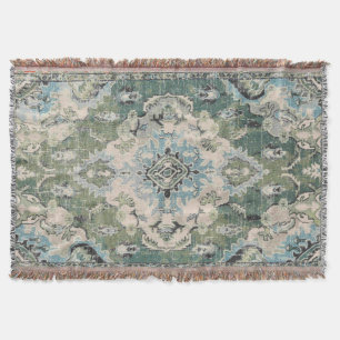 Grüner Teppich Decke