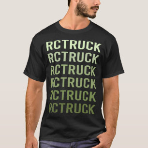 Grüner Text RC-LKW Lastwagen T-Shirt