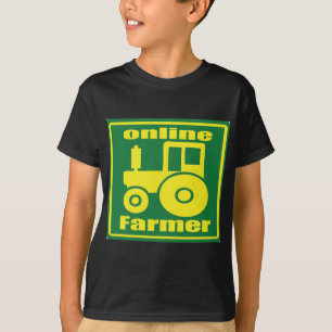 grüner Traktor T-Shirt