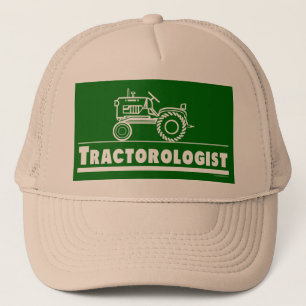 Grüner Traktor Truckerkappe