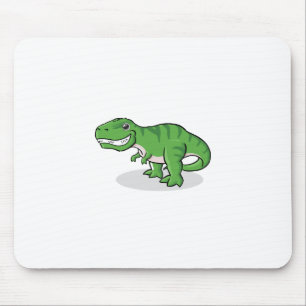 Grüner Tyrannosaurus Rex (T-Rex) Dinosaurier Mousepad