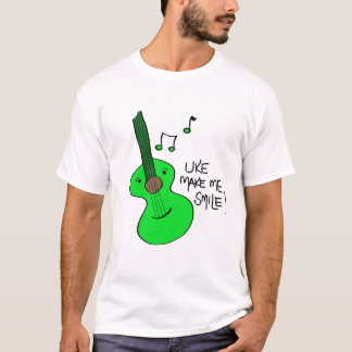Grüner Uke T - Shirt