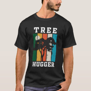 Grüner Umweltschützer Baum Hugger T-Shirt