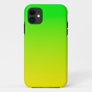 Grüner und gelber Neonverlauf Case-Mate iPhone Hülle