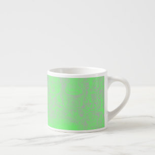 grüner und grauer Marmor Espressotasse