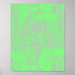 grüner und grauer Marmor Poster