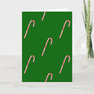 grüner Weihnachts-Zuckerhut Einladung