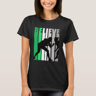 Grüner Wrestling motiviert Girls Team Retter T-Shirt