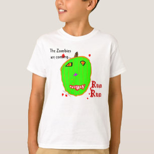 Grüner Zombie Lauf T-Shirt