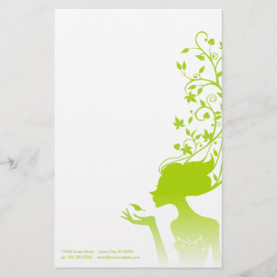 grüner Zucker Briefpapier