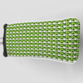 Grünes Abstraktes Muster Golf Headcover