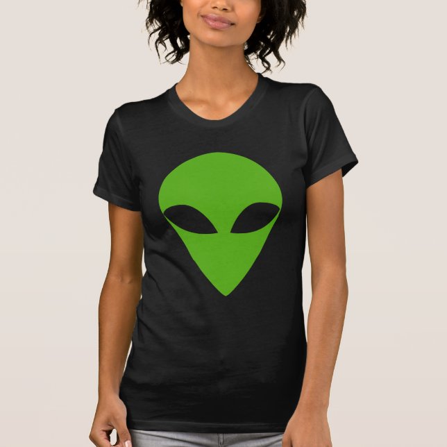 GRÜNES ALIEN T-Shirt (Vorderseite)