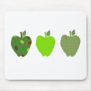 Grünes Apple Mousepad