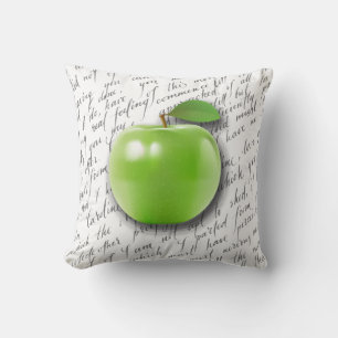 Grünes Apple-Wurfs-Kissen Kissen