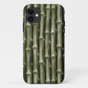 Grünes Bambus-Naturmuster Case-Mate iPhone Hülle
