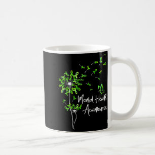 Grünes Band Löwenzahn Schmetterling psychische Ges Kaffeetasse
