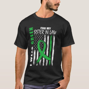 Grünes Band Schwägerin Nierenerkrankung Bewusstsei T-Shirt